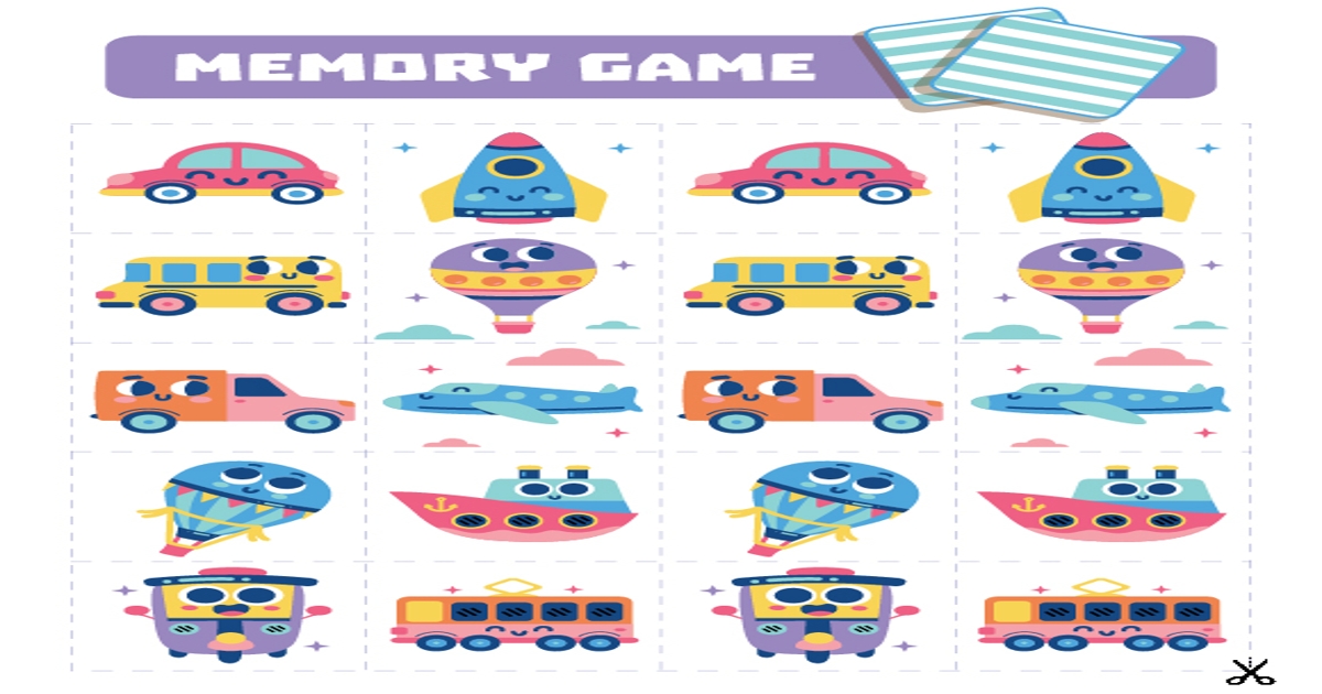 Transport Then and Now - Memory Game