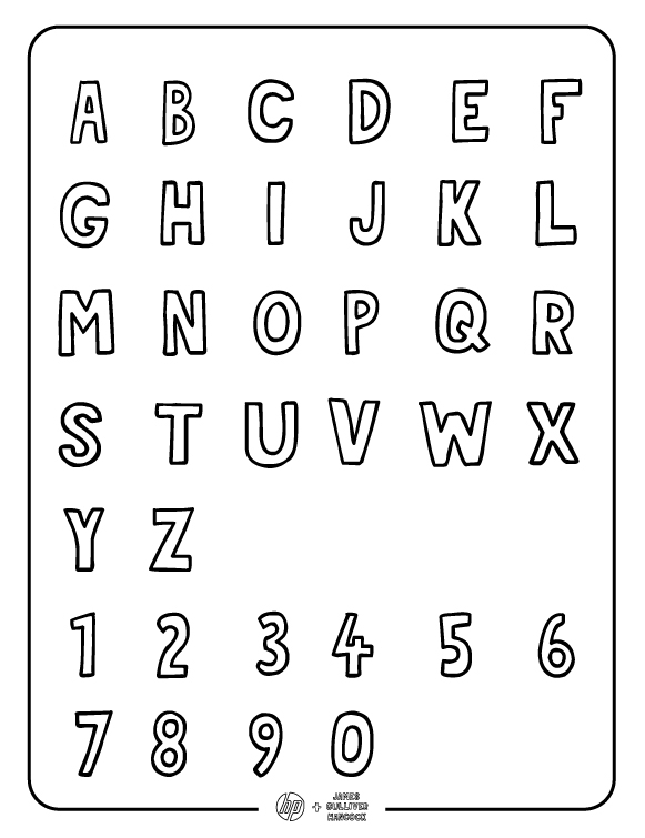 printables alphabet numbers hp official site