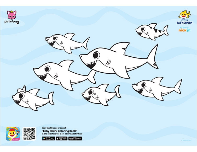 Printables Baby Shark 8 Hp Official Site