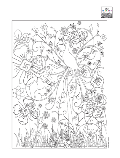 Ultimate Art Therapy - Printable Adult Coloring Book
