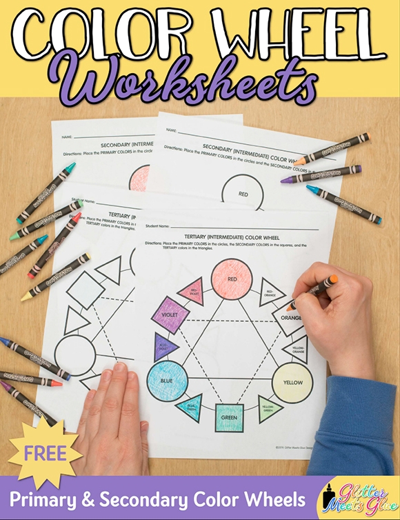 color wheel worksheet