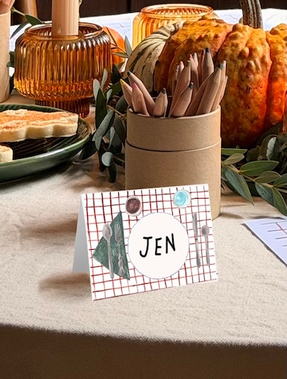 Fall Feast Place Holder Card