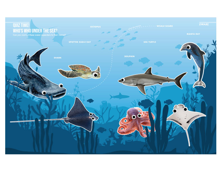 Printables - Ocean Animals Quiz | HP® Official Site
