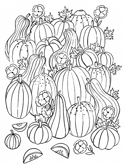 Autumn Fun - Free Colouring Pages & Printables | HP® Canada