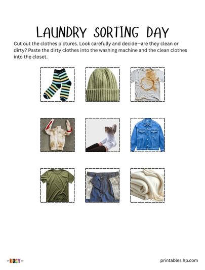 Sort Days Laundry Sorting Day