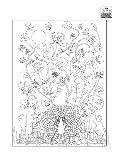 Downloadable Adult Coloring Page: Generative Floral Stars. Math, Science,  Chemistry Art Book Color Therapy Geeky Gift Colouring Pages (Instant  Download) 