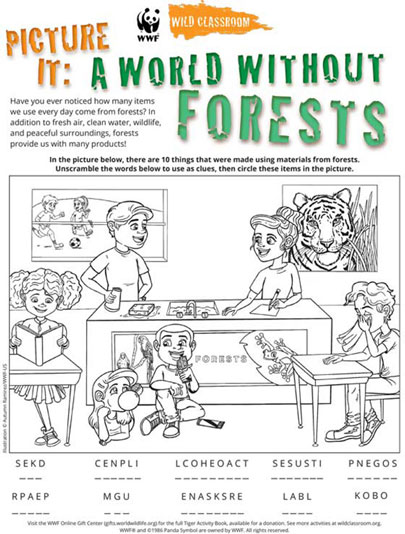 WWF - Free Coloring Pages & Printables | HP® Official Site