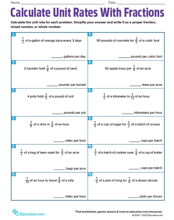 Printables Calculate Unit Rates With Fractions HP Official Site printables-calculate-unit-rates-with-fractions-hp-official-site