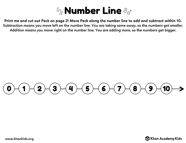 printables number line hp official site