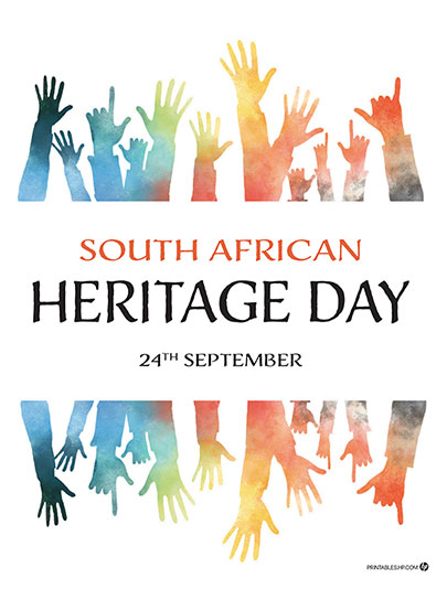 South African Heritage Month Poster 3