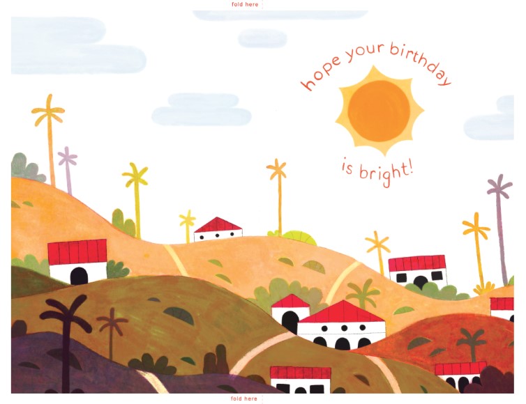 Printables あなたの誕生日が明るいことを願っています バースデー カード Hp公式サイト
