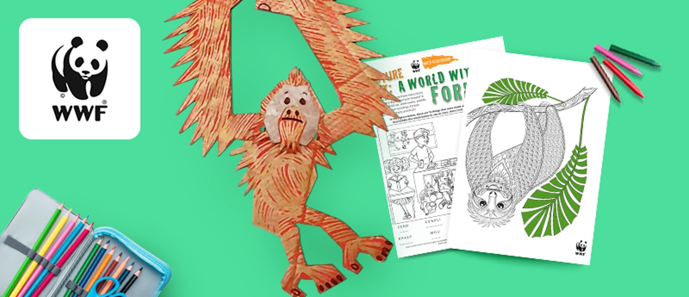 free printable worksheets alphabet WWF - Wild Classroom provides opportunities for kids to learn, explore and understand the world around them.