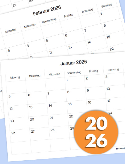 Monatskalender 2026 #2