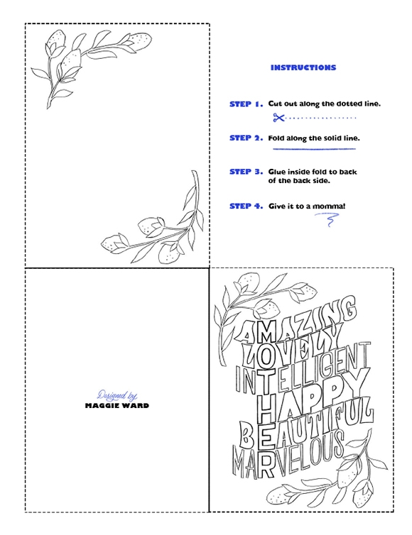 Printables 驚くほど素敵で頭がよくて幸せで美しく素晴らしいお母さん ぬり絵 Hp公式サイト Printables 驚くほど素敵で頭がよくて幸せで美しく素晴らしいお母さん ぬり絵 Hp公式サイト