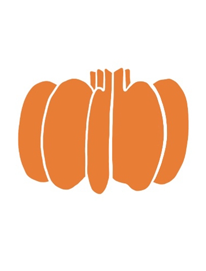 Paper Pumpkin - The image shows an paper pumpkin craft.