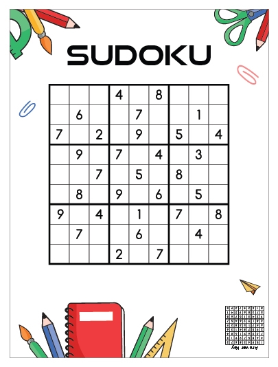 Jogo de sudoku para crianças com fotos. feliz natal e feliz ano