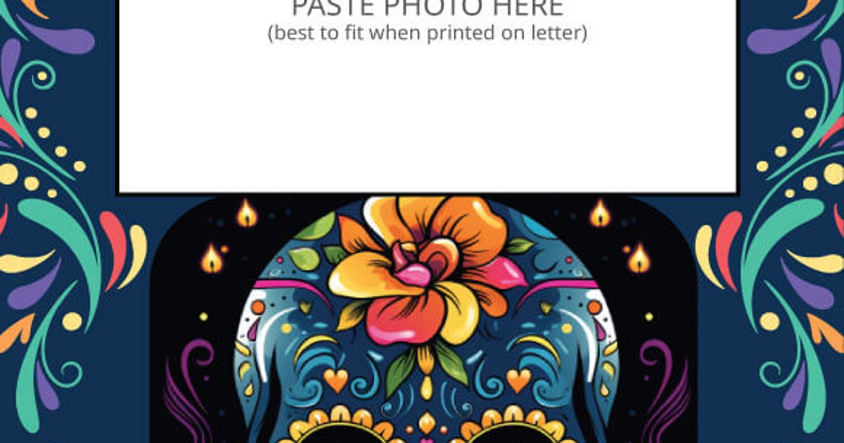 Printables HP Dia de los Muertos Card HP® Canada