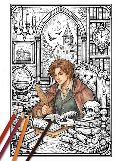 HP Coloring Solving a Mystery
