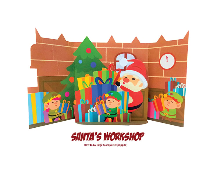 Imprimibles - Taller de Santa | HP® Panama