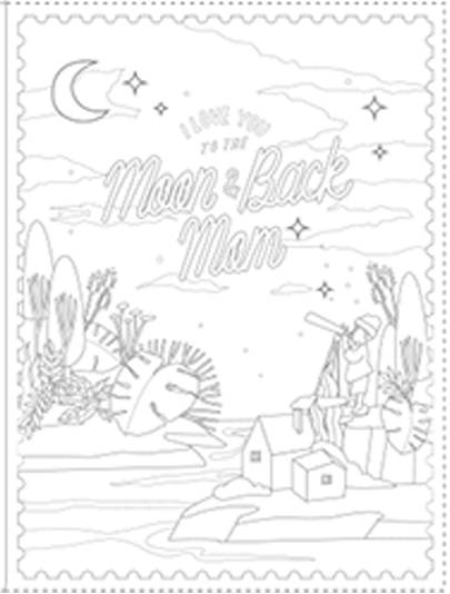 Mother S Day Series Free Colouring Pages Printables Hp Official Site