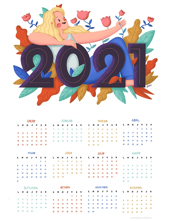 Printables 2021 Spanish Calendar Hp Official Site calendar 2021 craft
