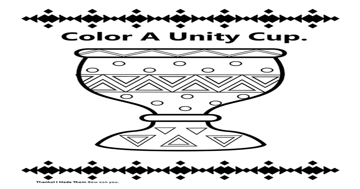 Printables Kwanzaa Unity Cup HP® Official Site