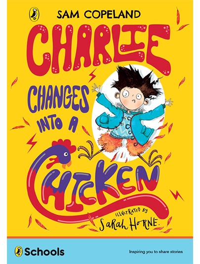 charlie changes into a chicken book