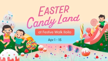 Easter Candy Land at Festive Walk Iloilo