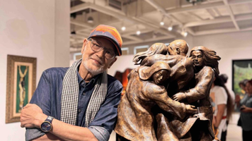National Artist BenCab graces the unveiling of 'Rhapsodies and Recollections' gallery