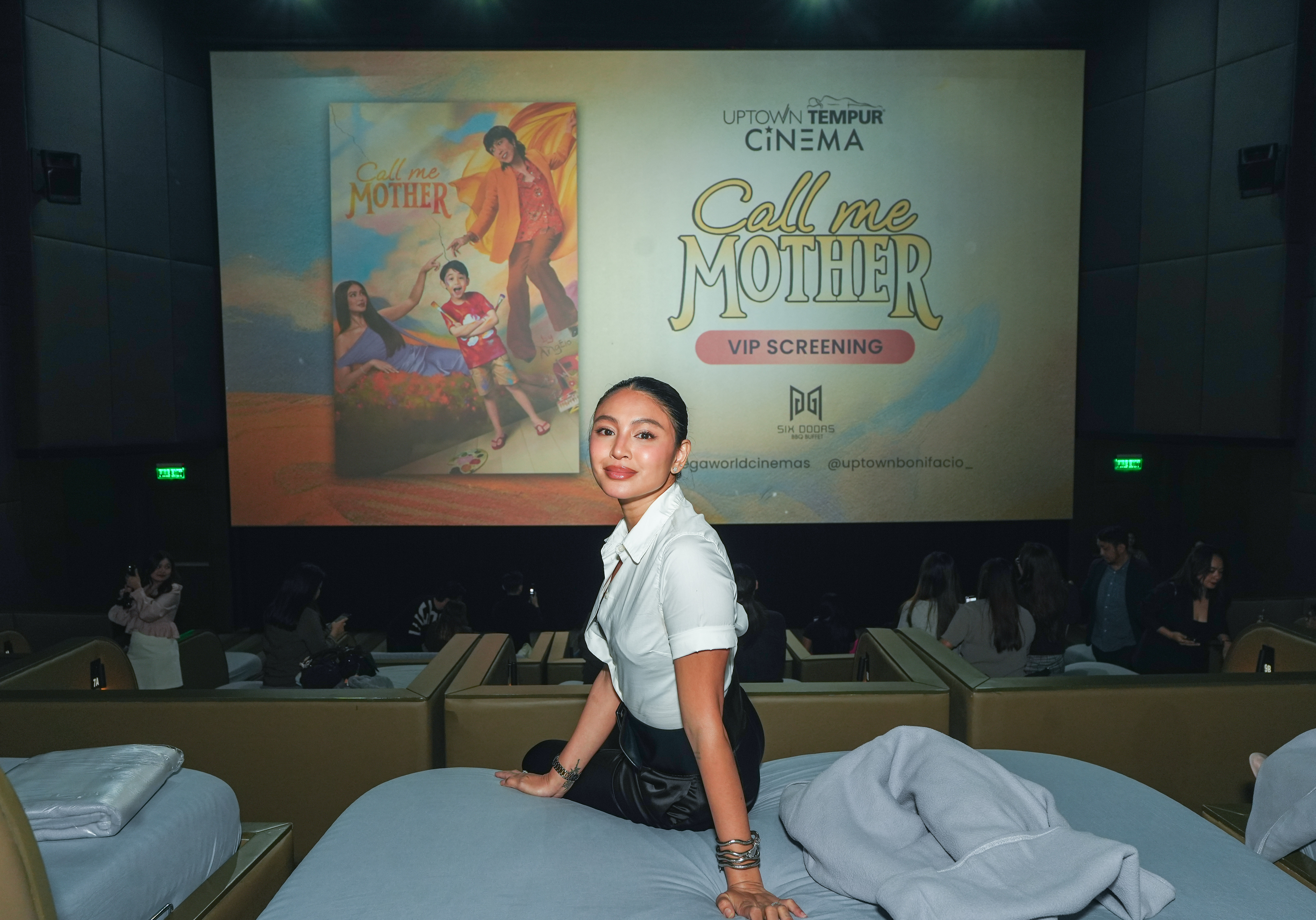 Nadine Lustre In Call Me Mother VIP Screening At Uptown Tempur Cinema Nadine Lustre In Call Me Mother VIP Screening At Uptown Tempur Cinema