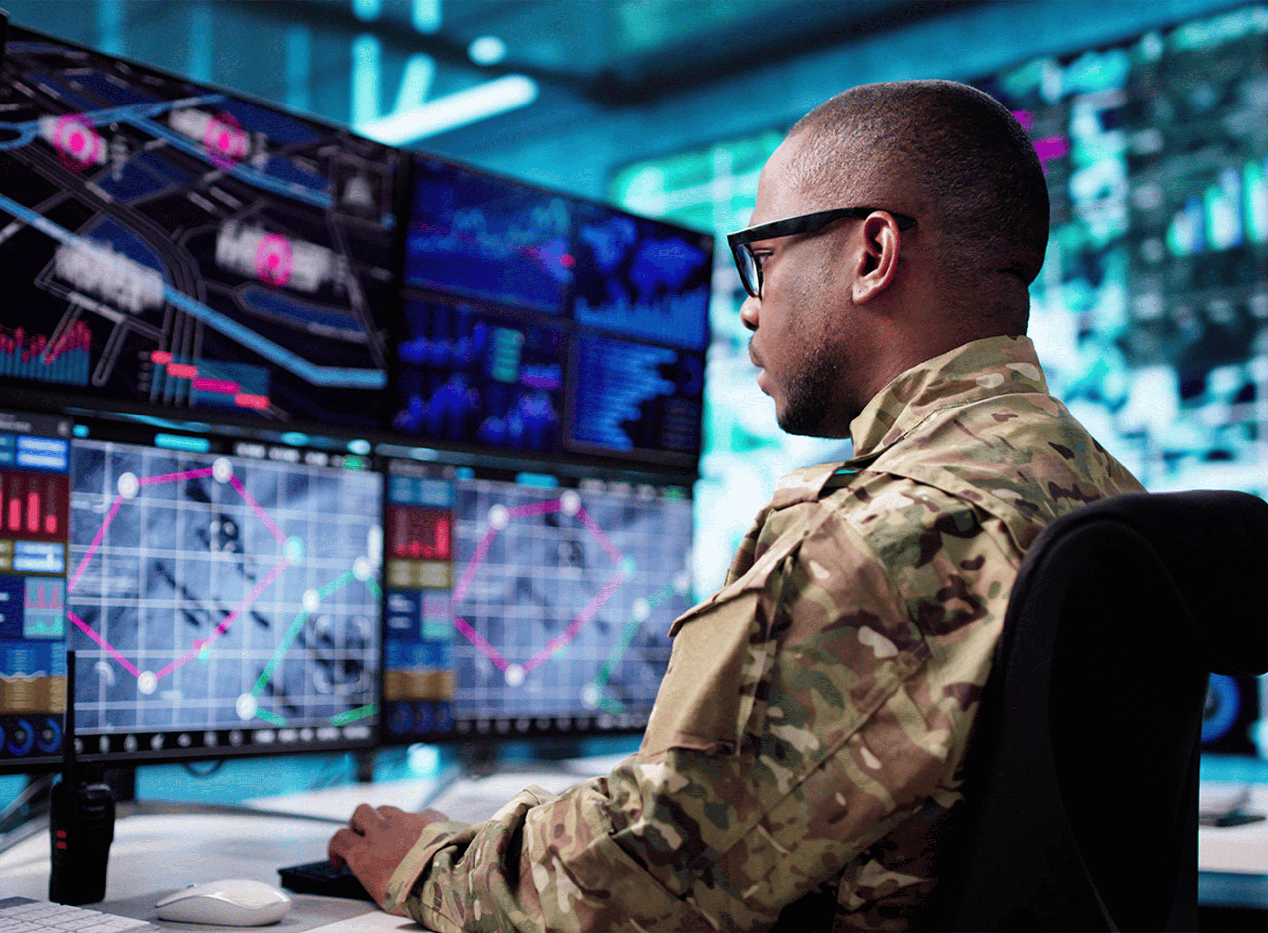 Digital Lines With Handheld Device