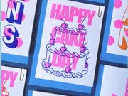 Adults' birthday cards