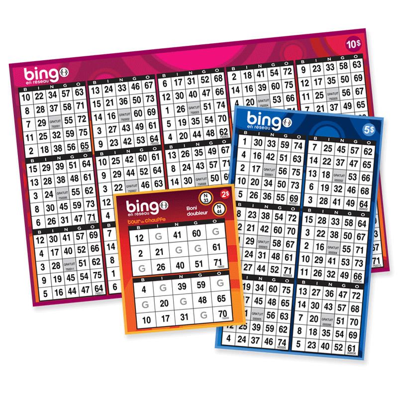 Cartes de bingo en réseau