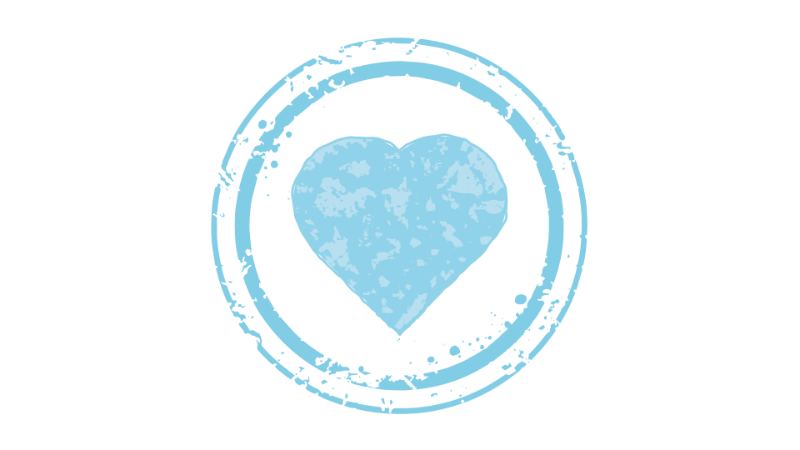 Coeur bleu - Soutien aux organismes
