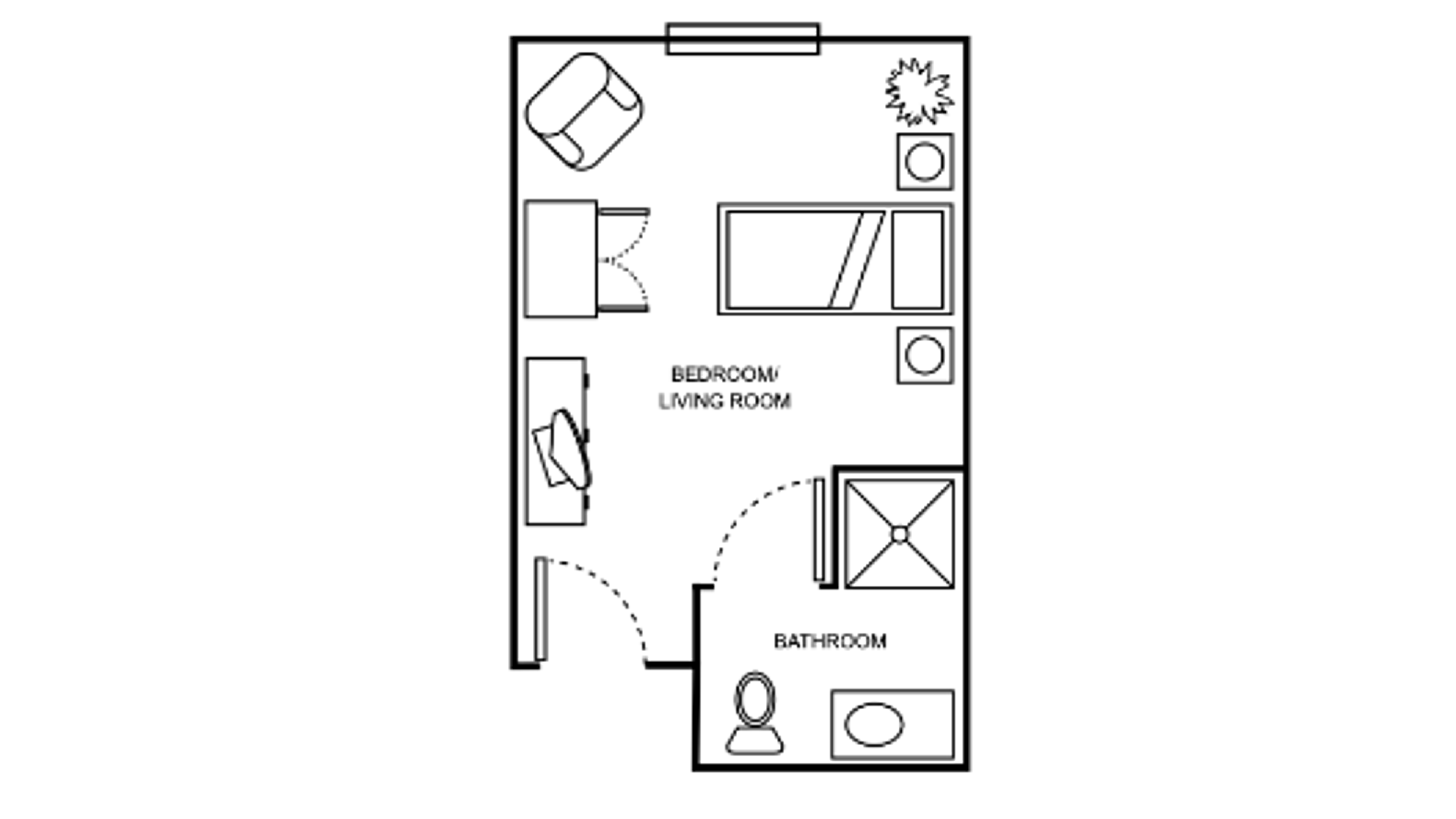 Floorplans - The Bellingham at Orchard - Companion Suite Memory Care