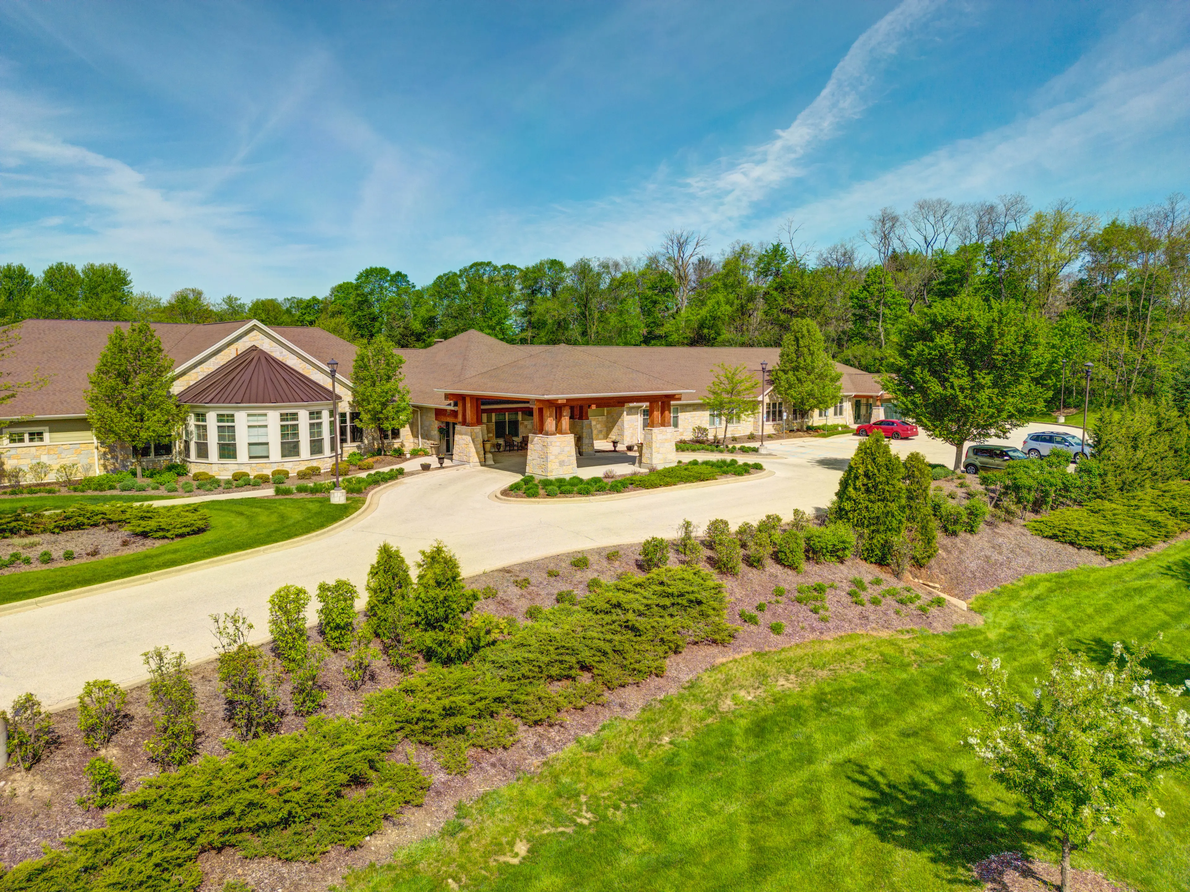 Auberge at Brookfield Front Entrance