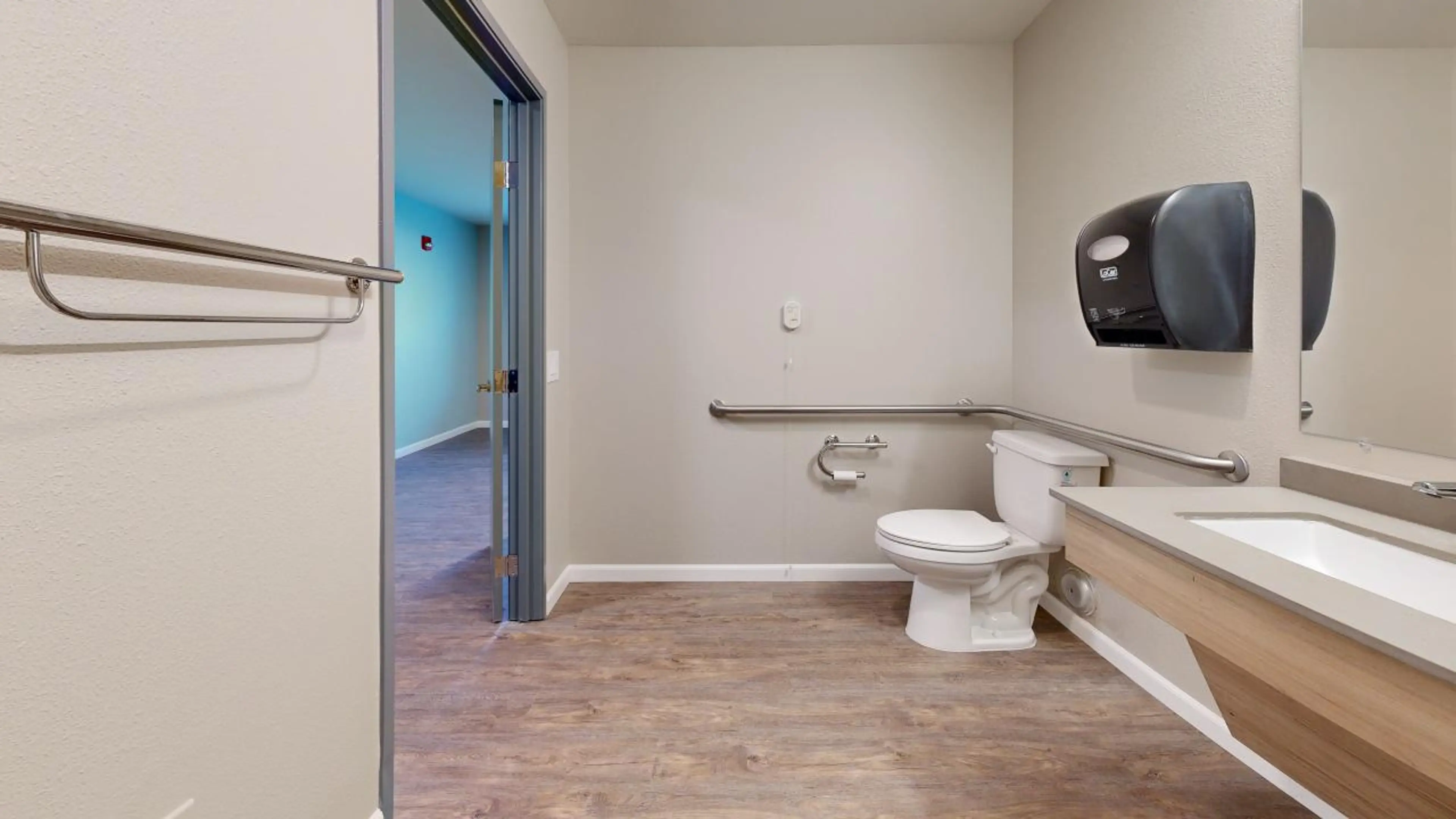 The Auberge at North Ogden Assisted Living Studio Private Bathroom