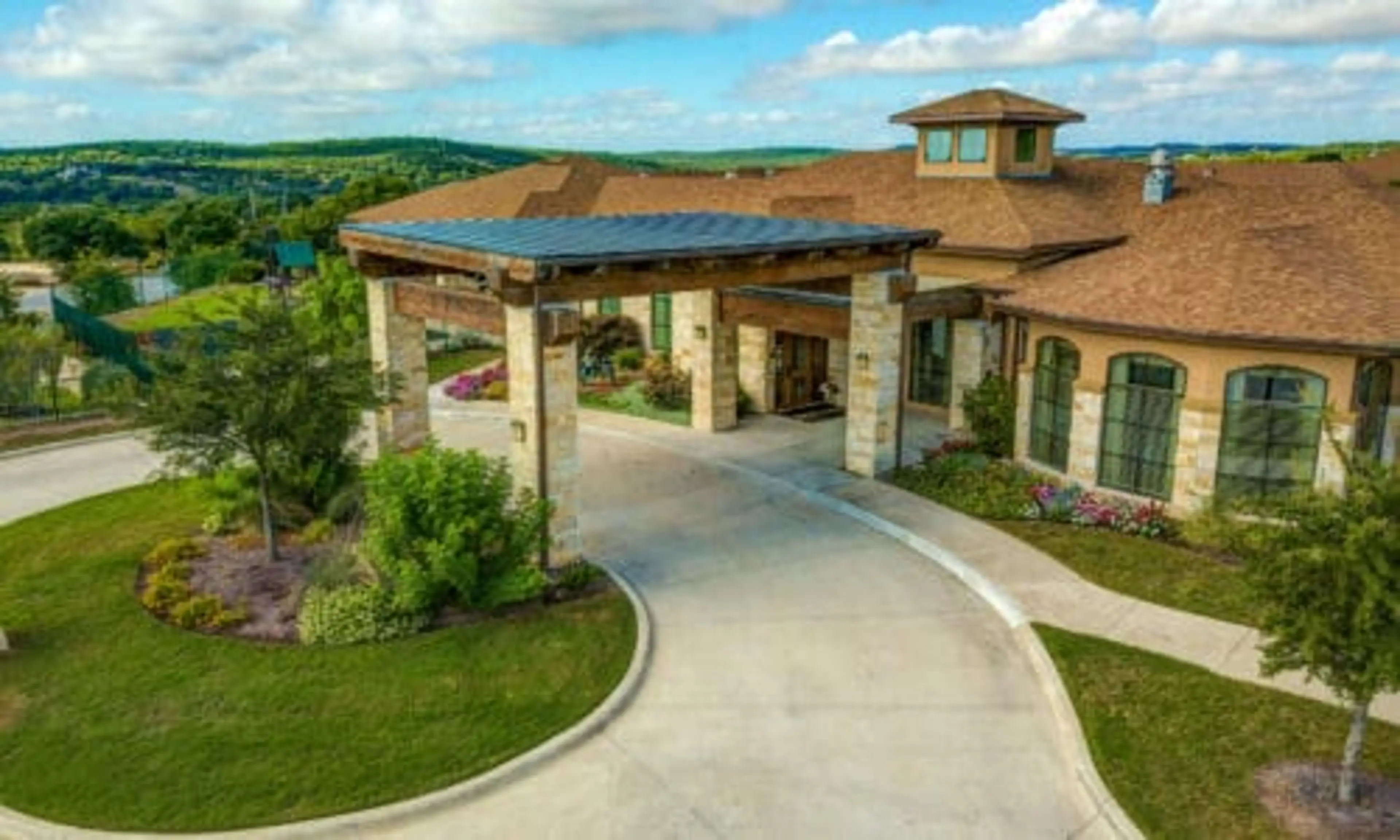 The Auberge at Bee Cave Front Entrance