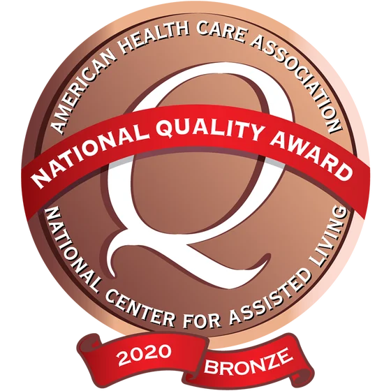 National Quality Award American Health Care Association 2020 Bronze