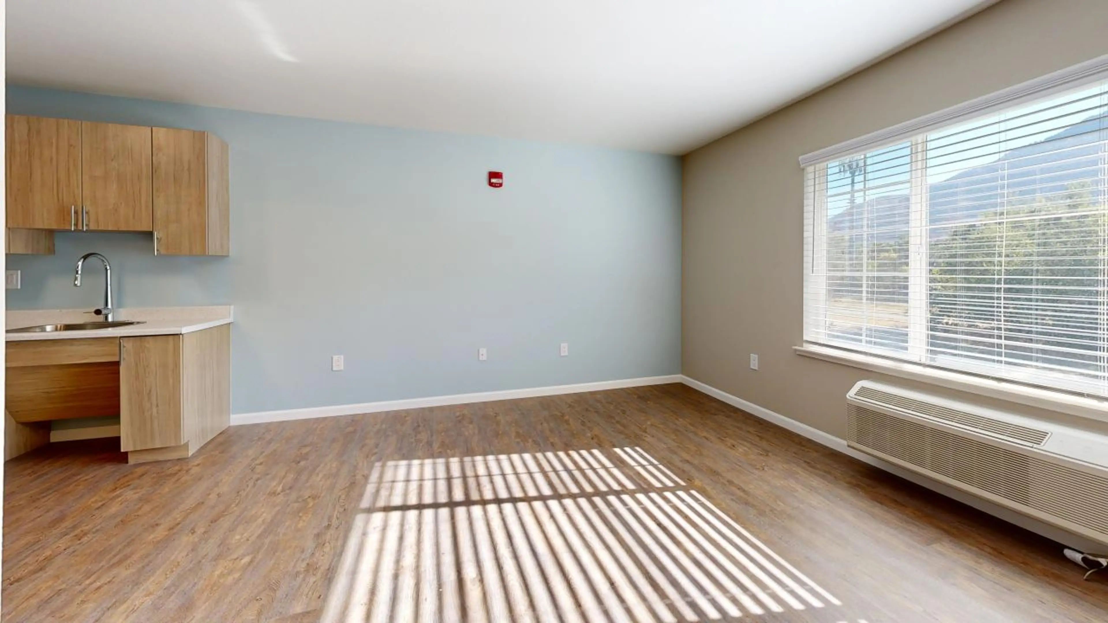 The Auberge at North Ogden Assisted Living Studio Alcove Bedroom