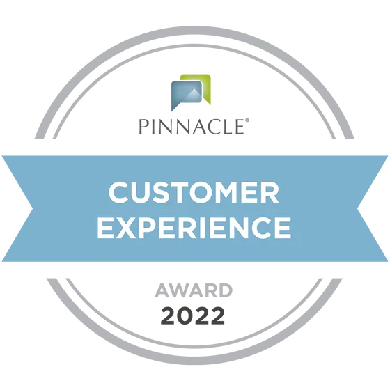 Pinnacle Customer Experience Award 2022