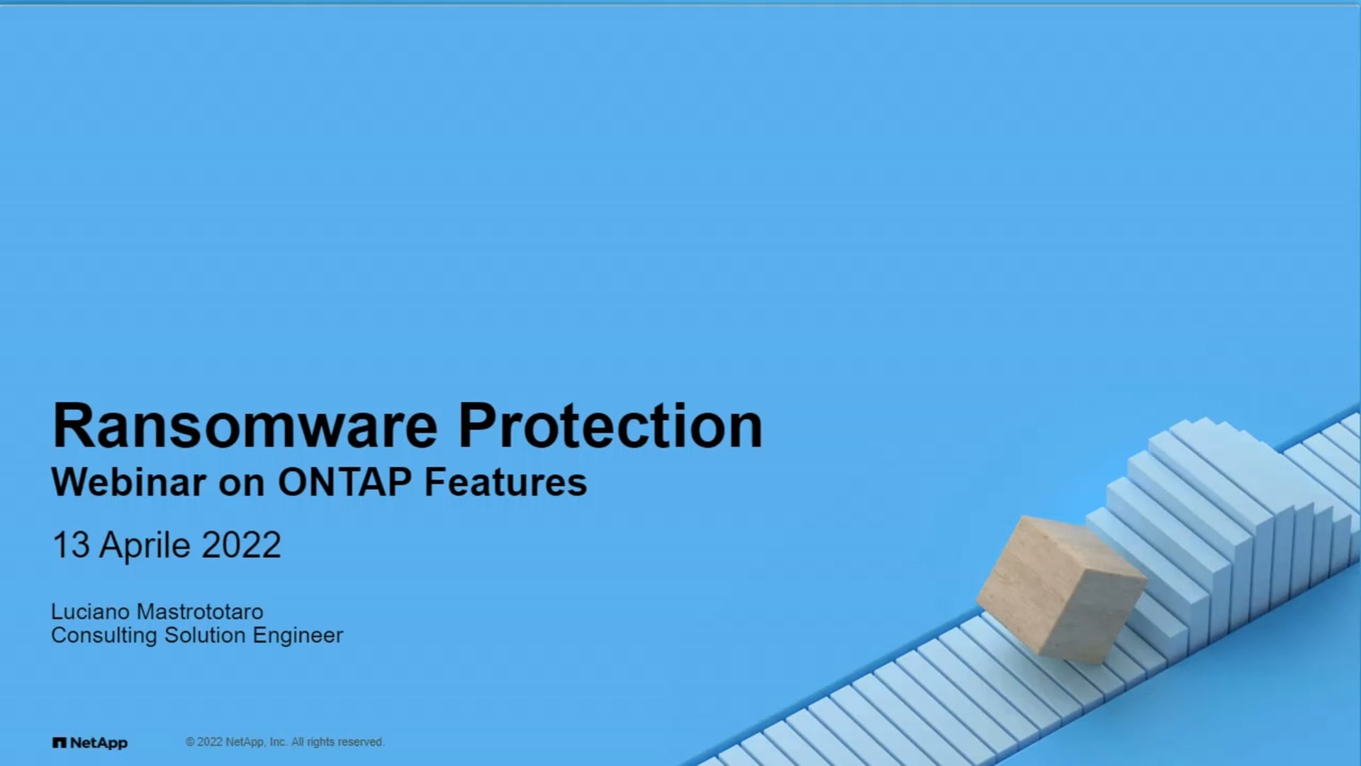 Ontap Ransomware Protection NetApp ONTAP e ransomware | NetApp Video