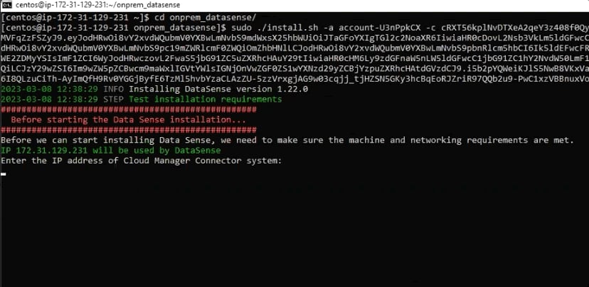 cds 3 Enter Installation Parameters