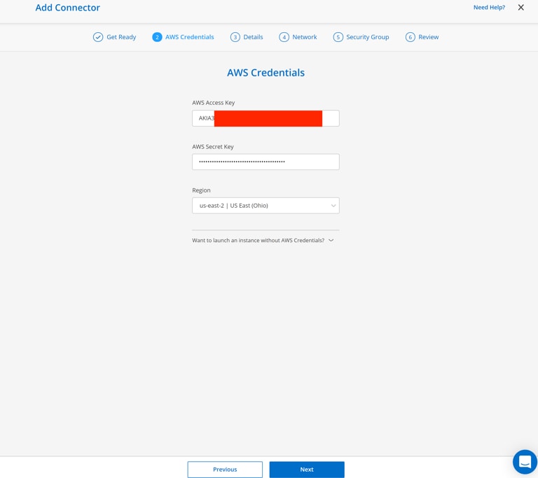 staging.cloudmanager.netapp.com working-environments view=clouds (AOC) 28