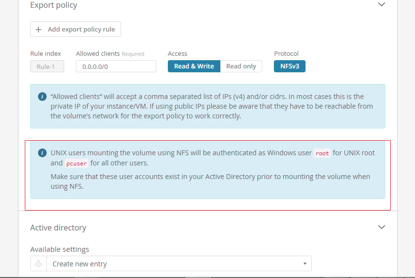 Create dual-protocol volumes in Cloud Volumes Service