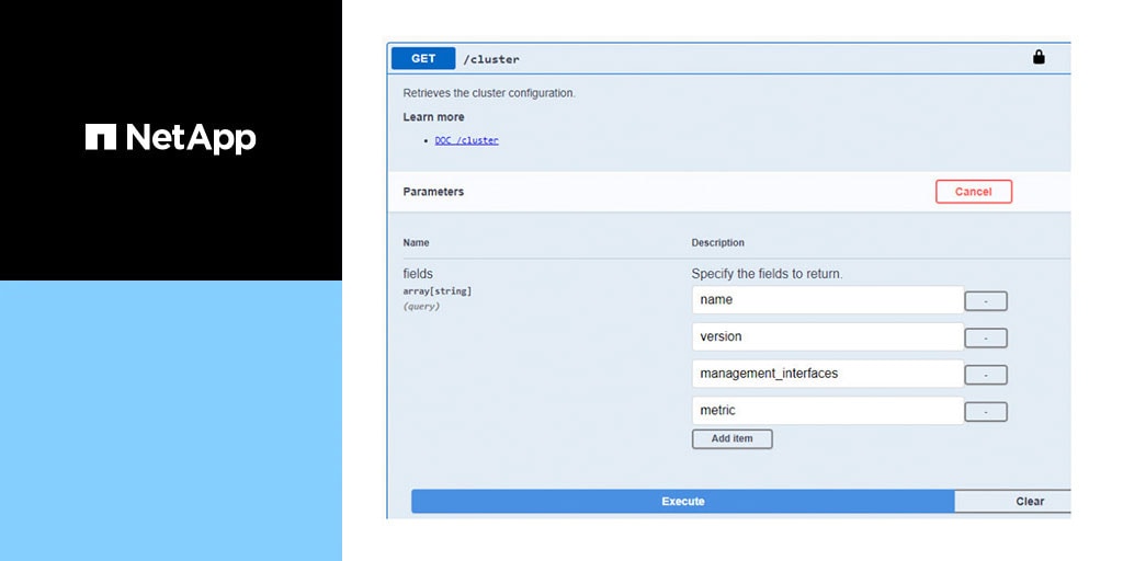 RESTful APIs: Now Natively Available with NetApp ONTAP 9.6 Software ...