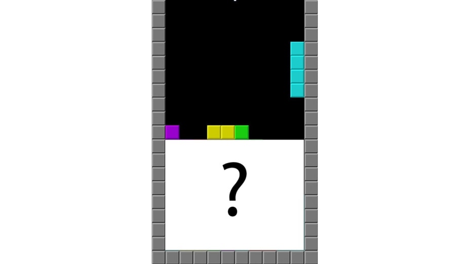 tetris game with blocks