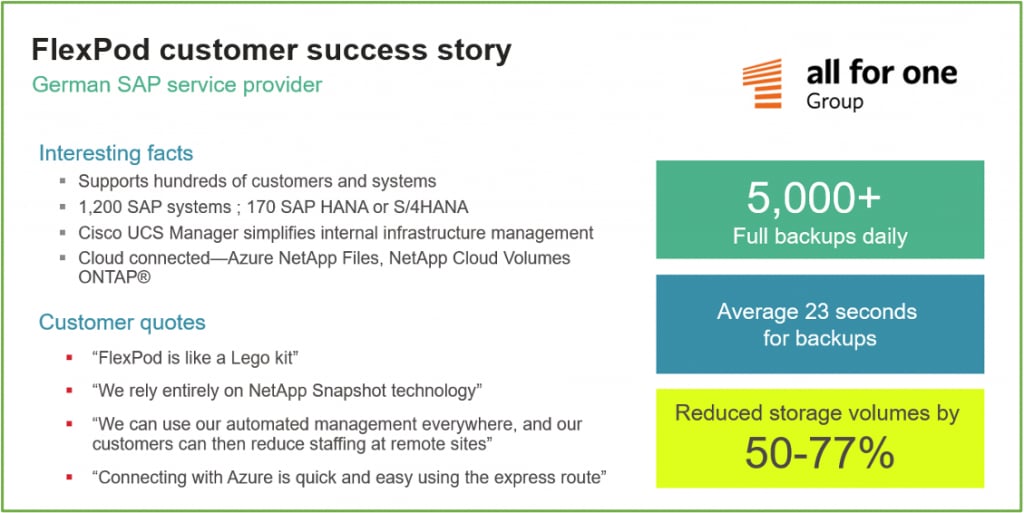 FlexPod customer success story