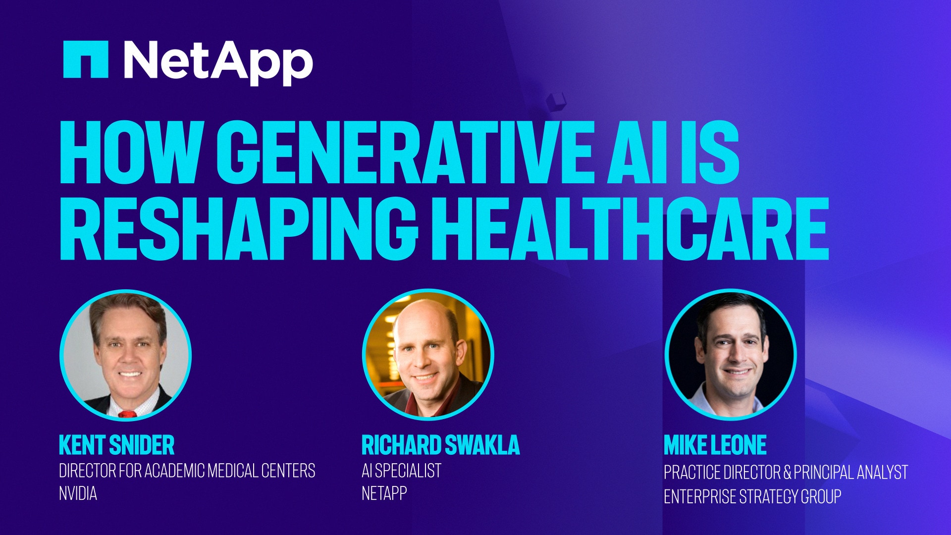 Health Netapp How generative AI is reshaping healthcare | NetApp Video