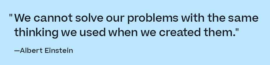 Einstein quote
